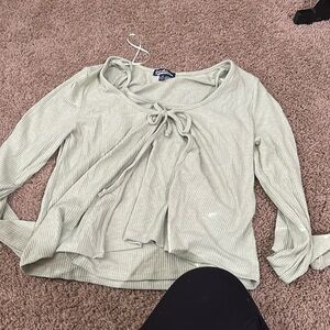 Long sleeve top! Under tank attached!